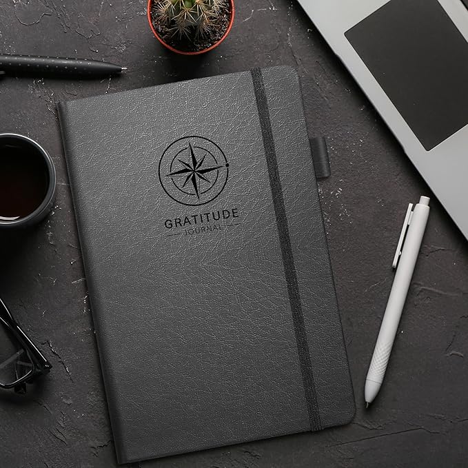 5 Minute Journal the Five Minute - Gratitude Journal - Self-Mastery Journal for Men - Reflection Manifestation Journal for Mindfulness – Self Care Journal – Goal/Guided Gratitude Journal for Men