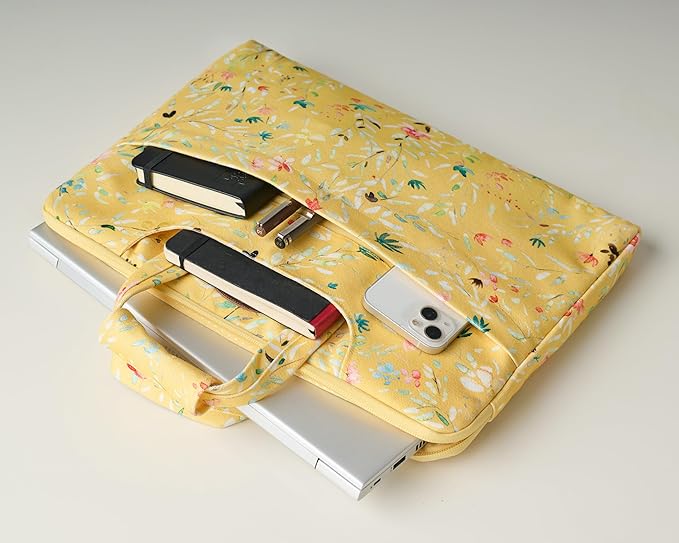 Maison d'Hermine Laptop Bag upto 15.6 inch Stain and water repellent Cotton canvas - Colmar