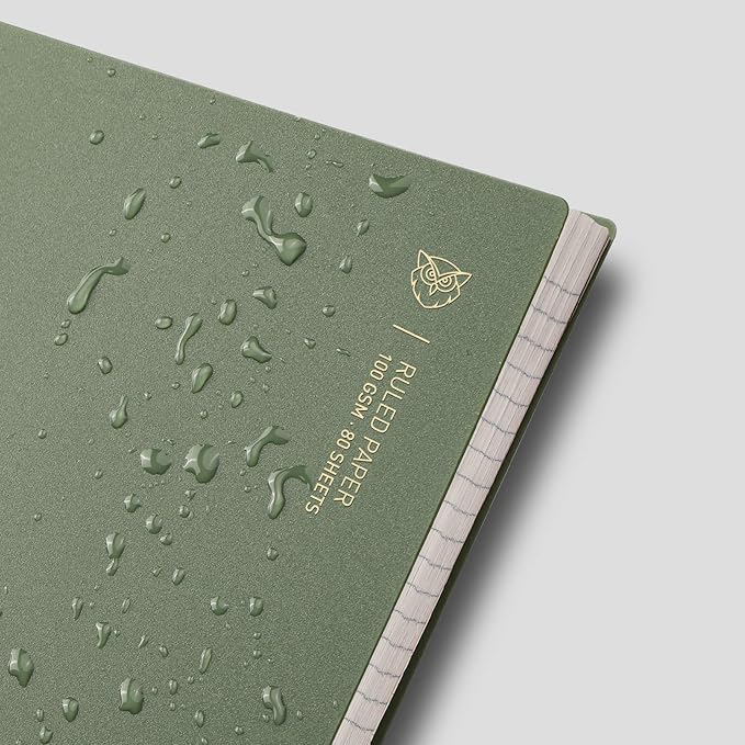 EMSHOI 3 Pack Spiral Notebook 7.48" x 10.15" - B5 Large Composition Notebooks College Ruled, 480 Pages 100gsm Lined Paper, Plastic Hardcover Journals for Writing Women Men Work School Supplies Gifts