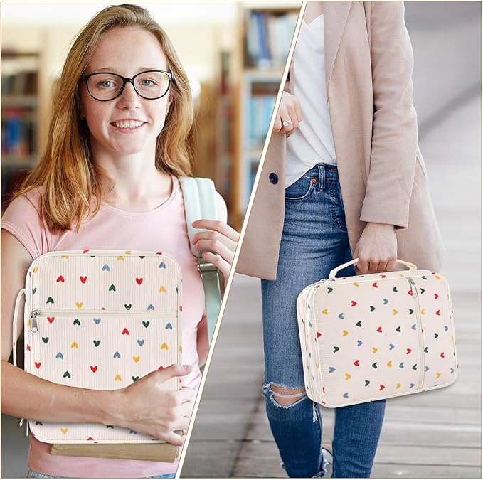 Bible Cover Case for Women,Large Bible Tote Bags for Women Organizer Corduroy Bible Carrying Case for Girls,Bible Study Supplies Accessories Christian Gifts for Women