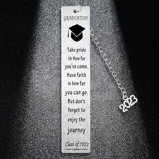 Inspirational Graduation Gifts for High School Student Class of 2023 Motivational Bookmark Presents for Daughter Son Sister Brother