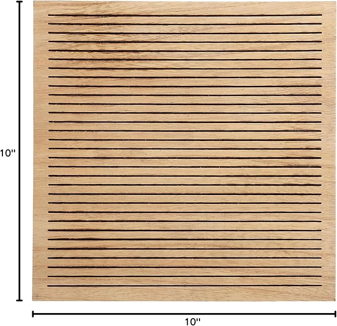 Pearhead Wooden Letterboard Set - Ideal Photo Sharing Prop for Baby Announcements, Milestone Keepsake, Custom Message Board and Shower Gift - Includes 188 Letters, Numbers, and Symbols - Natural Wood