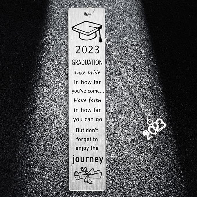 2023 Graduation Bookmark Gifts for Daughter Son Sister Brother High School Student Inspirational Graduation Presents for Nurse College