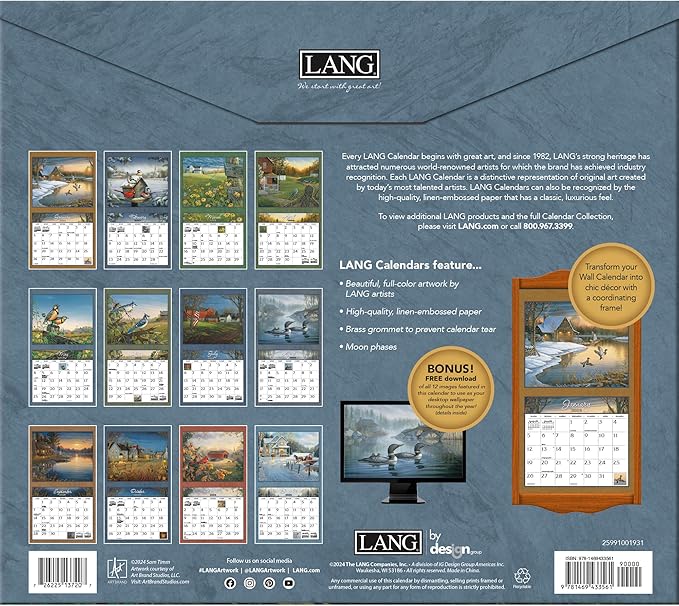 LANG Meadowland 2025 Wall Calendar (25991001931)