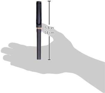 LAMY safari umbra - Fountain Pen with ergonomic grip & polished steel nib in size F - ideal for any Writing & Calligraphy - including LAMY T 10 blue cartridge - Right-Handed