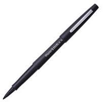 Paper Mate Flair Pen, 0.7 mm Medium Tip, Black, Box of 12