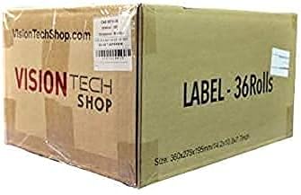 LST-8020 Printing Scale Label, 58 x 60 mm, UPC/Ingredients 36 Rolls of 500 Labels, Lower Price Than 12 Rolls