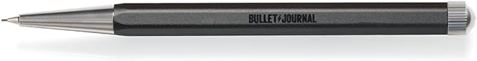 LEUCHTTURM1917 Official Bullet Journal Mechanical Pencil Special Edition Drehgriffel Nr. 2 - Built for BuJo - Mechanical Twist Stylus Pencil with 0.7 mm Pencil Leads Included (Black)