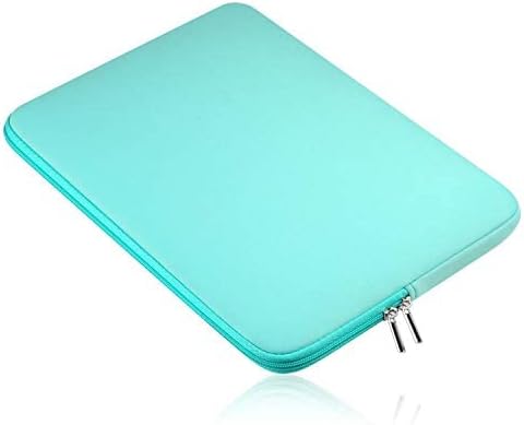 15.6 Inch Laptop Sleeve Computer Case Bag Cover Compatible for All 15-15.6 inch Laptop Apple 15.4" MacBook Pro or with Retina 2015 and Before Microsoft Surface Book 2 Hp Dell etc(Turquoise)
