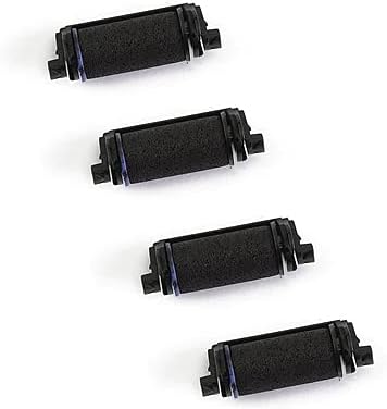Veltec Ink Rollers for Garvey G-Series Price Labelers 18-6, 22-6, 22-7, 22-8, 22-66, 22-77, 25-5, 25-8 Pricing Gun and Contact Pricemarkers, Black (4 Pack)