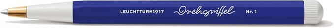LEUCHTTURM1917 - Drehgriffel Writing Pen (Ink) - Ballpoint Pen with Royal Blue Ink Included