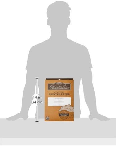 Rite In The Rain Weatherproof Laser Printer Paper, A4 Paper Size 21 x 29.7cm, 20# White, 200 Sheet Pack (No. 8512)