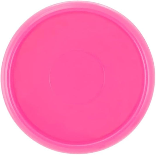 100PCS Discbound Notebook Accessories Expansion Planner Discs Binder Rings Loose-Leaf Plastic Book Binding Disc(Dark Pink,0.9"/24 mm)
