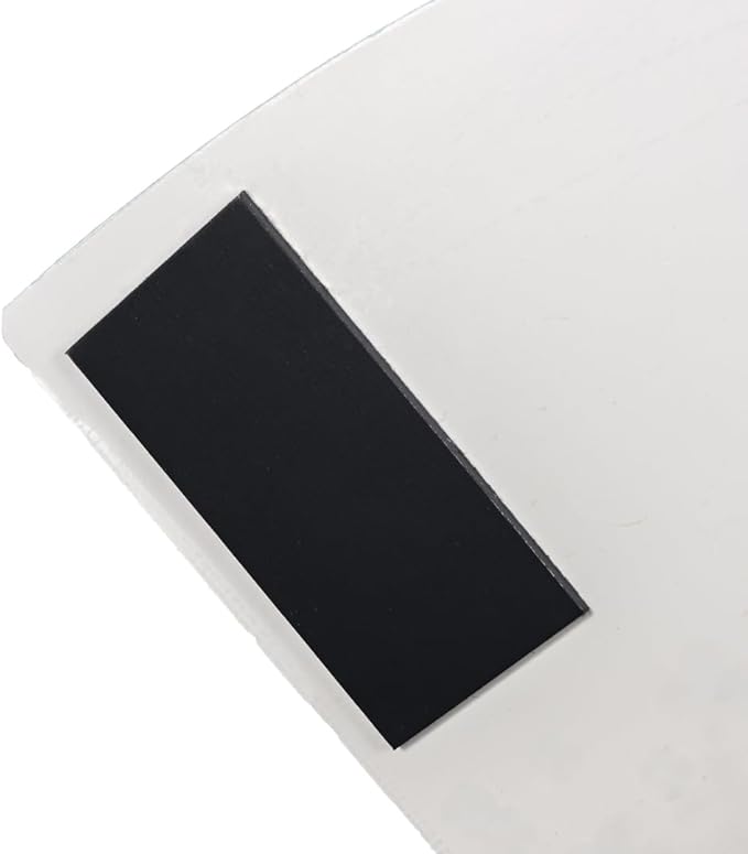 LEARNING ADVANTAGE Magnetic Dry Erase Protractor - Geometry Measurement Tool - for Whiteboards and Chalkboards - Teach Geometric Math Concepts - Angles and Shapes (7591)