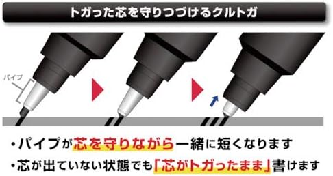 Uni Mechanical Pencil Kurutoga Pipe Slide Model 0.5mm, Blue Body (M54521P.33)