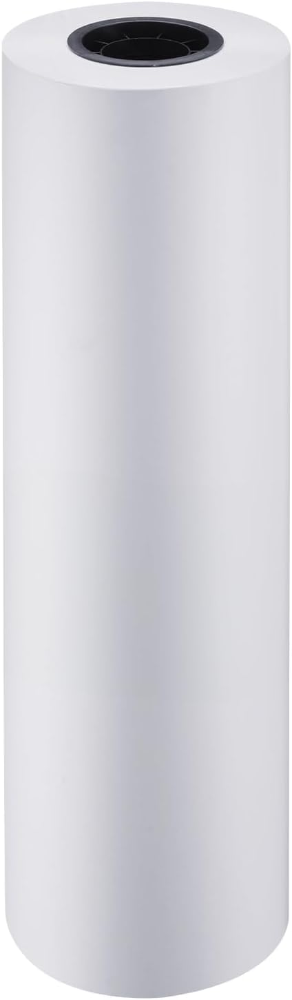 VEVOR Wide Format Paper, 24 in x 500 ft Plotter Paper, 2 Rolls CAD Bond Rolls with 3 in Core, 20 LB Bond Paper Rolls, Idea for CAD Drawings, Engineering Plans, GIS Maps & Architectural Designs