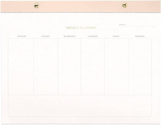 Sugar Paper Essentials Undated Weekly Planning Pad, 8.5" x 10.5"