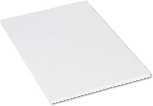 Pacon 5296 Medium Weight Tagboard, 36 x 24, White, 100/Pack