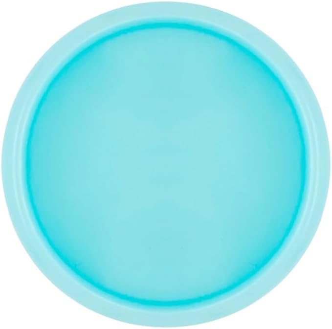 100PCS Discbound Notebook Accessories Expansion Planner Discs Binder Rings Loose-Leaf Plastic Book Binding Disc(Blue,0.9"/24 mm)