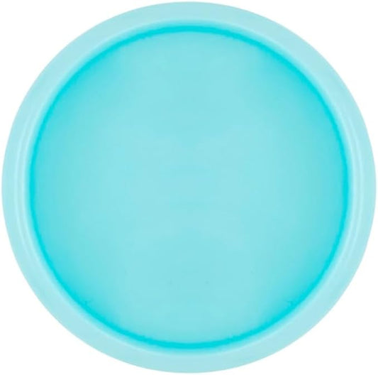 100PCS Discbound Notebook Accessories Expansion Planner Discs Binder Rings Loose-Leaf Plastic Book Binding Disc(Blue,0.9"/24 mm)