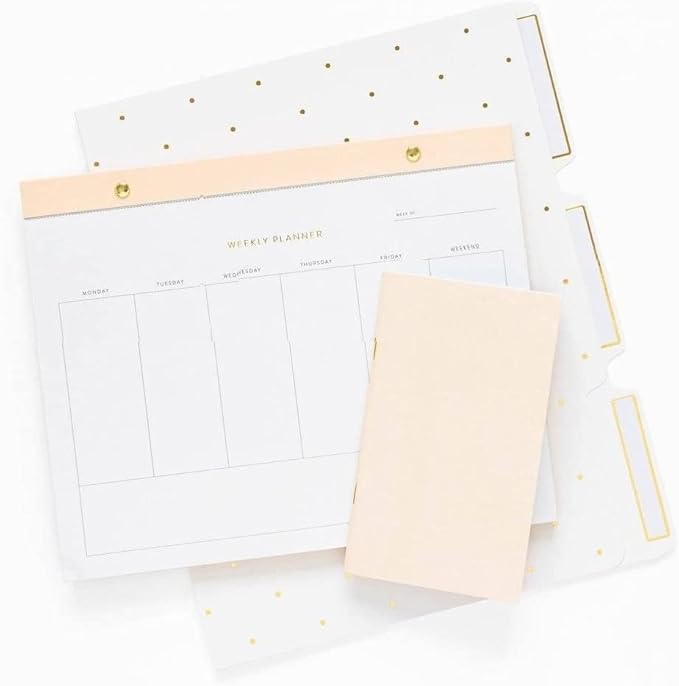 Sugar Paper Essentials Undated Weekly Planning Pad, 8.5" x 10.5"