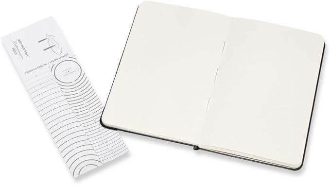 Moleskine Art Watercolor Notebook, Hard Cover, Pocket (3.5" x 5.5") Plain/Blank, Black, 60 Pages