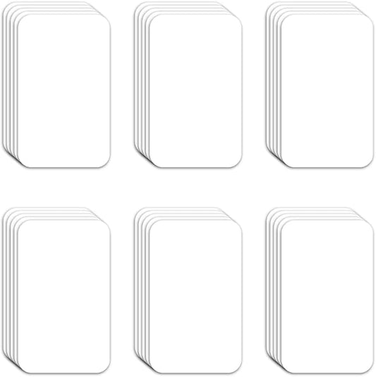 Dry Erase Magnetic Label White Colored 3 x 5 inch