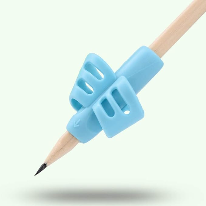 JuneLsy Pencils Grips Pencils Grips for Kids Handwriting Posture Correction Training Writing AIDS for Kids toddler Preschoolers Students Children Special Needs (6PCS)