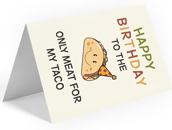 Husband Birthday Card | Birthday Decorations for Men | Funny Birthday Card & Gift for Husband, Men, Boyfriend, and Him | Happy