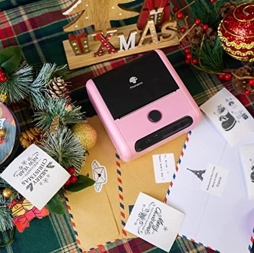 Phomemo Labels - Sticker Thermal Label for M110/M100/M108/M120/M220/M221/M120/M200 Label Printer, 1.57"x1.18"(40x30mm),Phomemo M110 M100 Labels, 690 Labels/3Roll, Square, Black on White