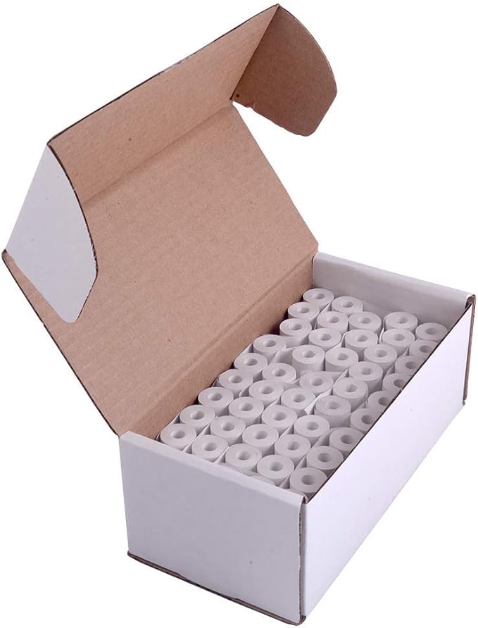 2 1/4 x 16 feet x 50 rolls CORELESS BPA Free Thermal Paper Rolls for Poynt and Pidion Thermal Receipt Printers. 18mm diameter