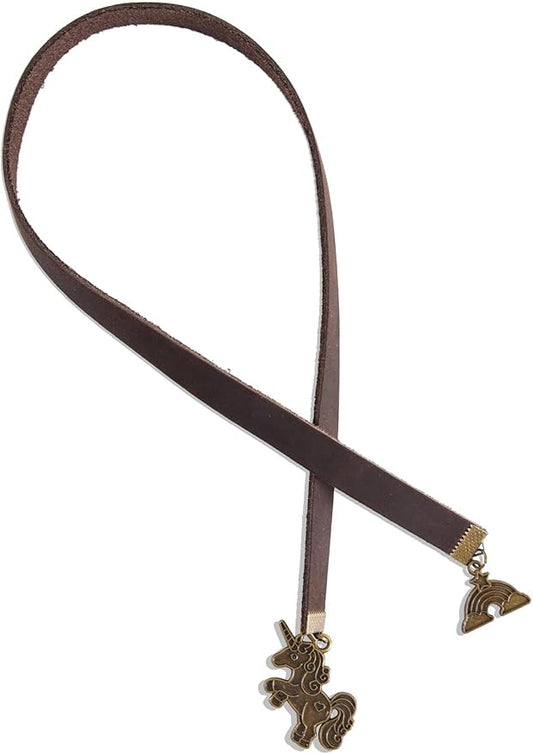 Bookmarks, Handmade Retro Cross Tree of Life Bible Bookmark with Long Leather Straps, Christian Saint Book Mark, Ideal Christian Gift (Style 22)