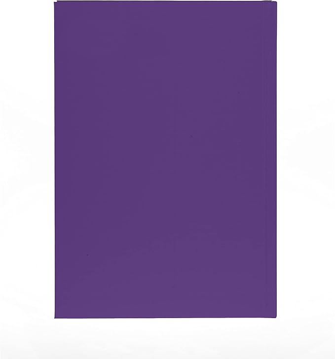 Collins Essential 2025 Business Diary - A4 Week to View Planner with Leathergrain Hardback Cover - Purple - ESSA43.55-25