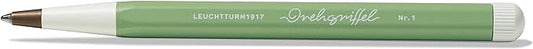LEUCHTTURM1917 - Drehgriffel Writing Pen (Sage) - Ballpoint Pen with Royal Blue Ink Included