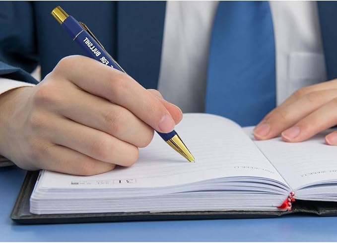 Funny pens,5-Count,Black Ink,Medium Nib 1.0mm,Funny Office Gifts for Coworkers,Personalized Pens Vibrant Funny Quotes Word Daily Pen (Reminders Pens)