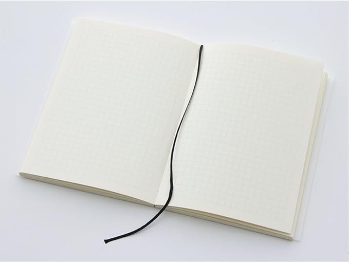 DESIGNPHIL Midori 15001006 Notebook, MD Notebook, Paperback, Square Ruled