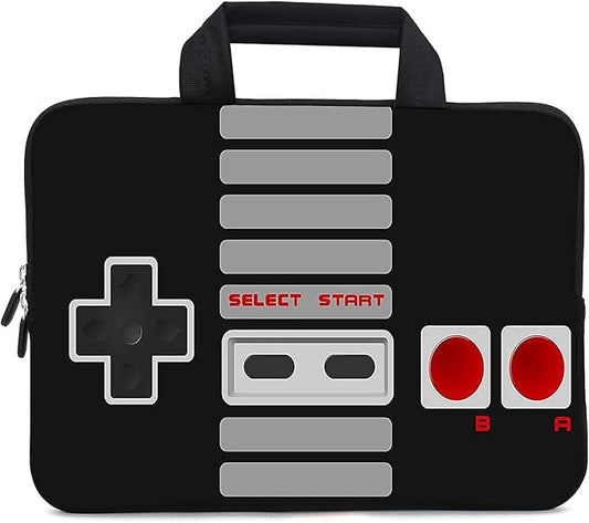 11.6 12 12.1 Inch Laptop Carrying Bag Protective Chromebook Case Pouch Netbook Notebook Ultrabook Bag Tablet Sleeve Cover Travel Briefcase with Handle for Men Women (Game)