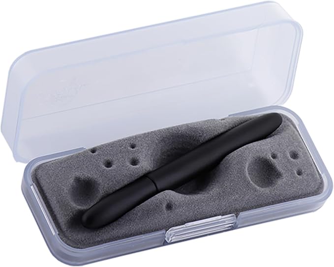 Fisher Space Pen Bullet Pen, Ballpoint, Brass, Matte Black, Black Ink, Gift Box