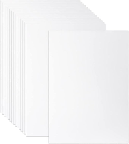 100 Sheets White Card Stock Printer Paper 250gsm 92lb Cover Blank Thick Cardstock Paper for Inviations Card Making,DIY Craft