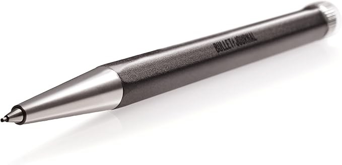 LEUCHTTURM1917 Official Bullet Journal Mechanical Pencil Special Edition Drehgriffel Nr. 2 - Built for BuJo - Mechanical Twist Stylus Pencil with 0.7 mm Pencil Leads Included (Black)