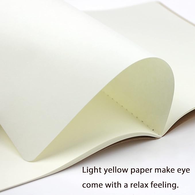 12 Pack 8.5x11 inch Large Blank Notebook Journals Bulk, 60 Pages, Sketchbook Composition Notebook Journals Subject Notebooks Planner for College Students Office