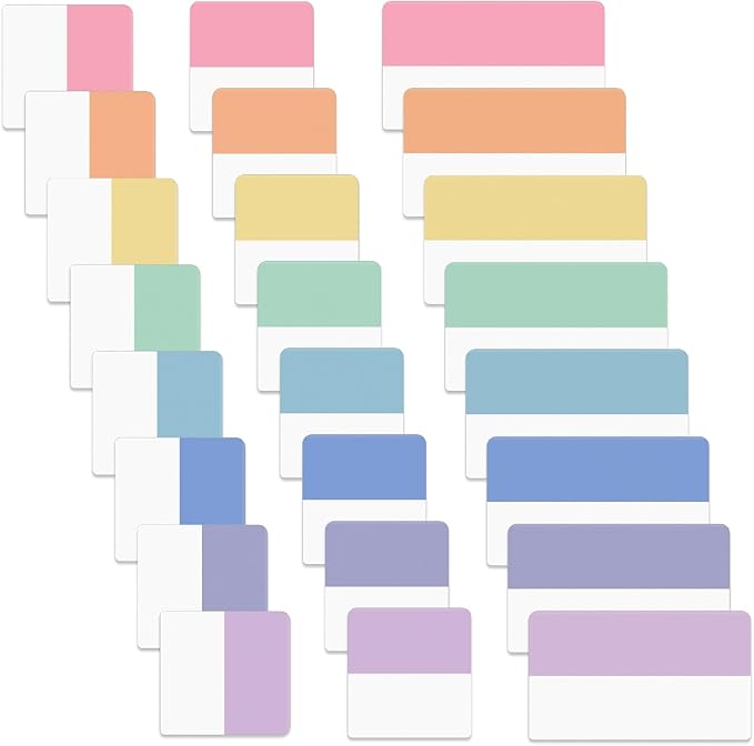 Mr. Pen- Sticky Index Tabs, 360 Pcs, Colorful Sticky Tabs for Notebooks, Page Markers, Page Tabs for Binders, Page Tabs Sticky Tabs for Books, Notebook Tabs, Book Sticky Tabs for Notebooks