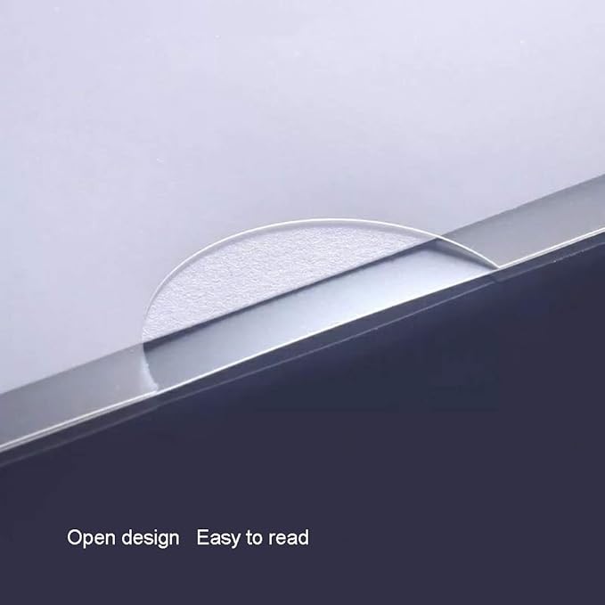 L-Type Plastic Folder Safe Project Pockets Transparent Clear Document Folder 12pcs for A4 paperPlastic Paper Jacket Sleeves in Assorted Project Folders