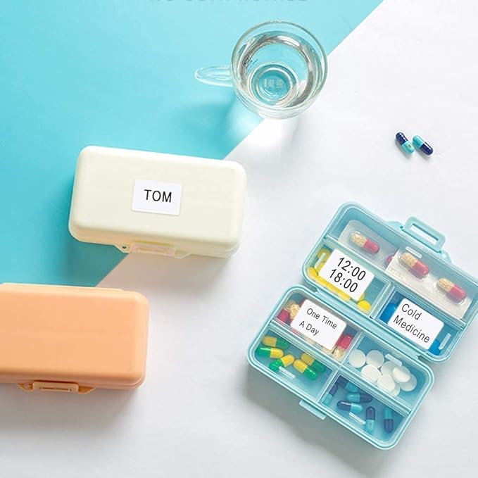 Phomemo [3*320 pcs] Original Labels for M110/M220/M221, 1.18'' x 0.79''(30 x 20mm), Square, White, 320 Labels/Roll, 3 Rolls, Multi-Purpose Self-Adhesive Thermal Labels, ALSO MADE FOR Phomemo M120/M200