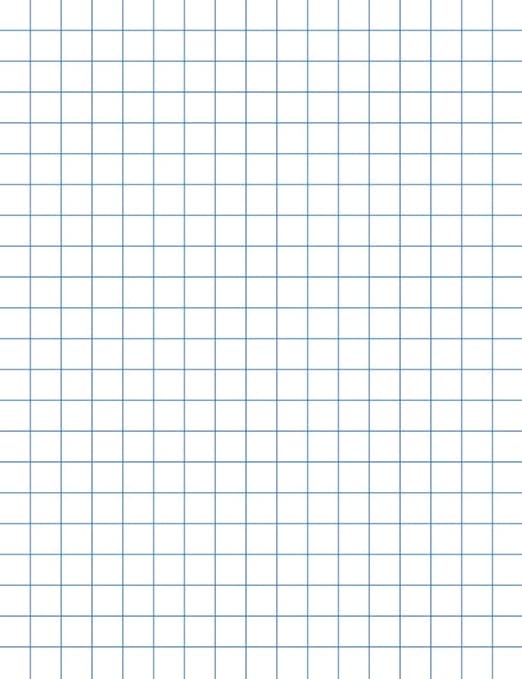 School Smart Double Sided Graph Paper, 8-1/2 x 11 Inches, 1/2 Inch Rule, White, Pack of 500 - 085279