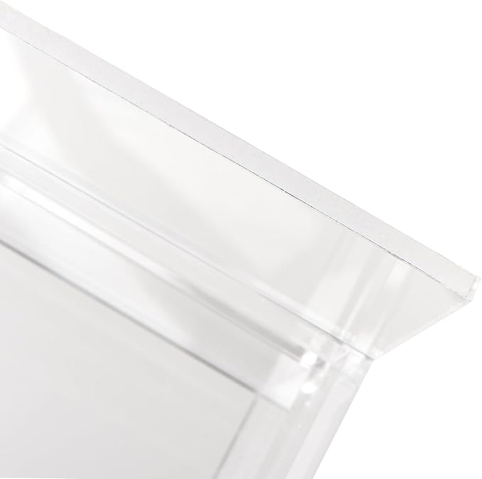russell+hazel Acrylic Monitor Stand with Drawer, 20” x 10” x 5.25”, Desktop Organization, Clear, Hold up to 10 lbs., 98149