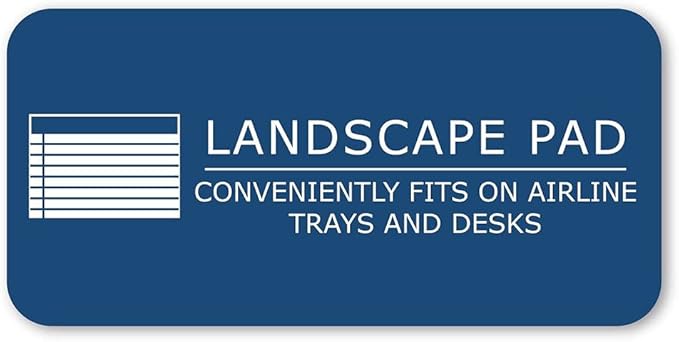 Roaring Spring Case of 18 of Landscape Note Pads, 11"x9.5", 40 sheets Heavyweight 20# Recycled Canary Paper, 2 Pads/pack, College Ruled W/Margin, Micro-Perforated