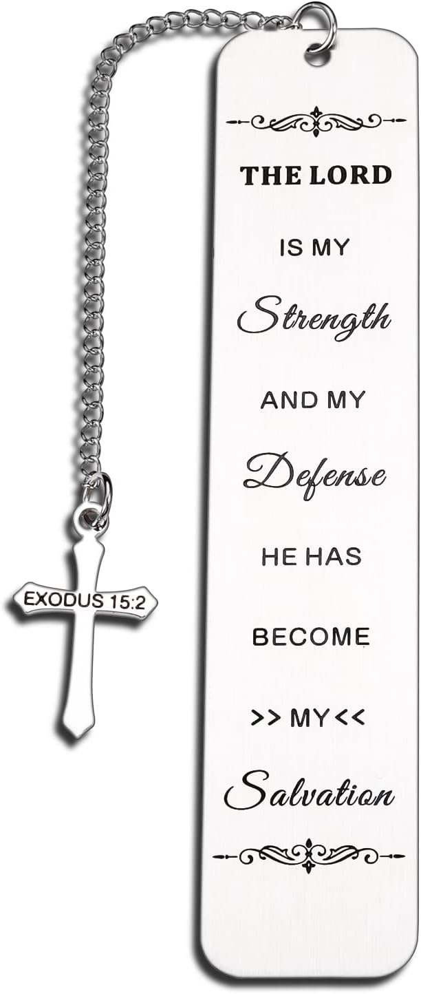 Inspirational Christian Bookmark Gifts for Women Men Bible Verse Bookmarks Book Lover Religious Gift for Girl Bookworms Birthday Easter Christmas Baptism Church Bulk Gifts