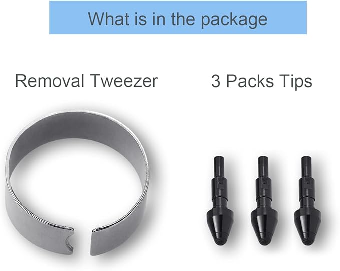 Pen-tip set for M pen(3 Units), Original M pen tips M pen grey and black version.