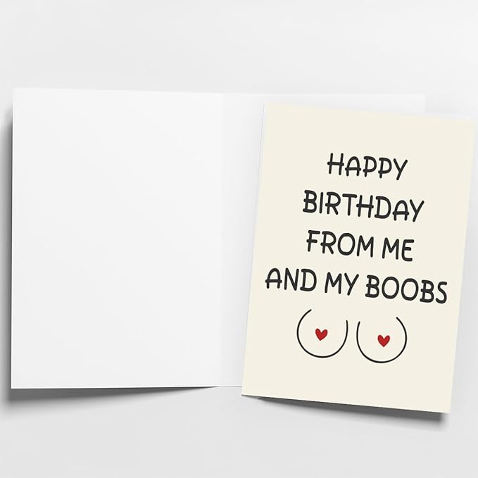 Humorous Birthday Card for Men, Husband, Boyfriend, and Him | Happy Birthday Gifts & Decorations for Men